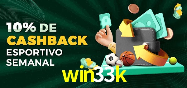 10% de bônus de cashback na win33k